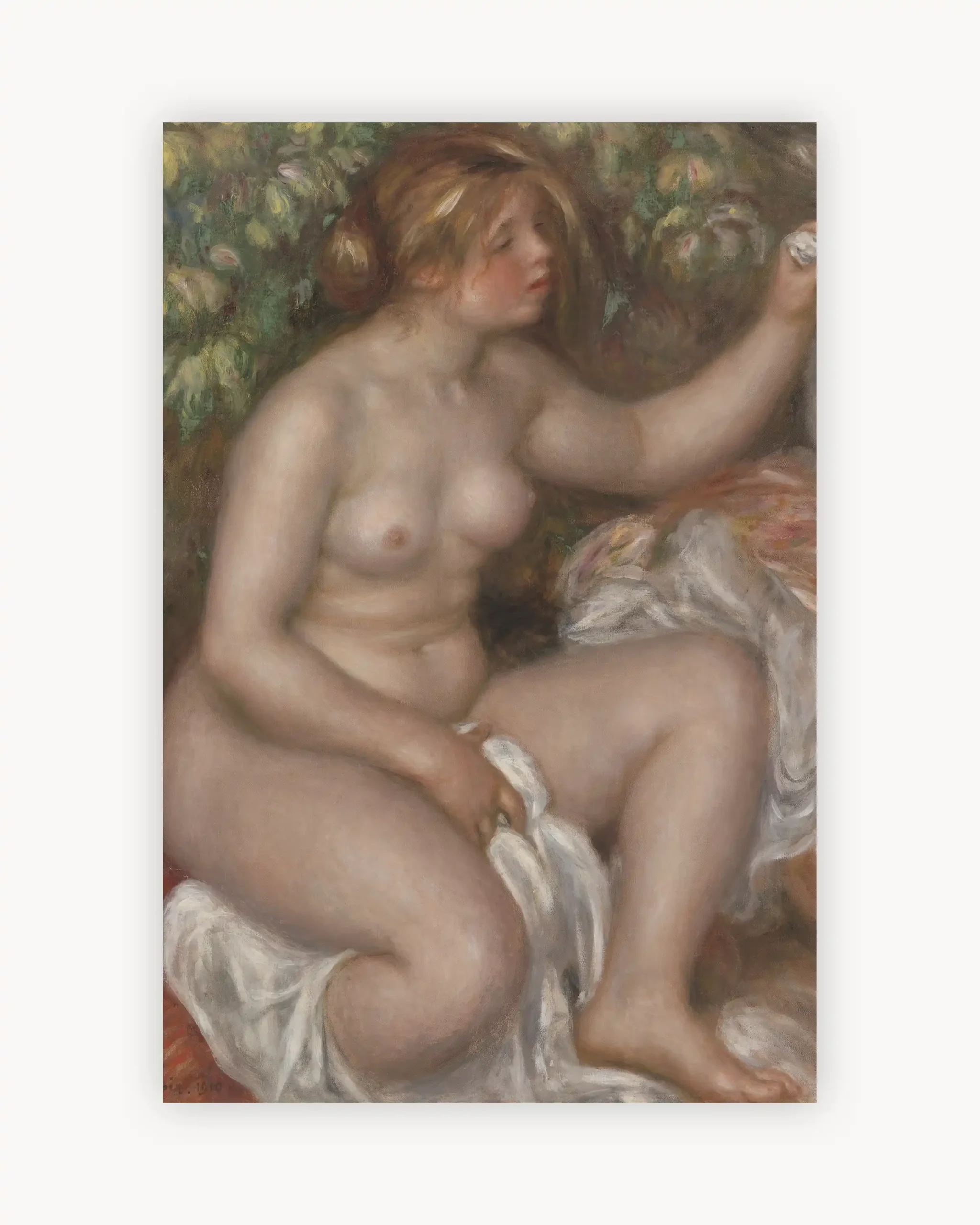 Pierre Auguste Renoir's After the Bath