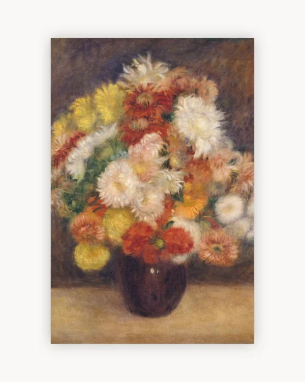 Pierre Auguste Renoir's Bouquet of Chrysanthemums
