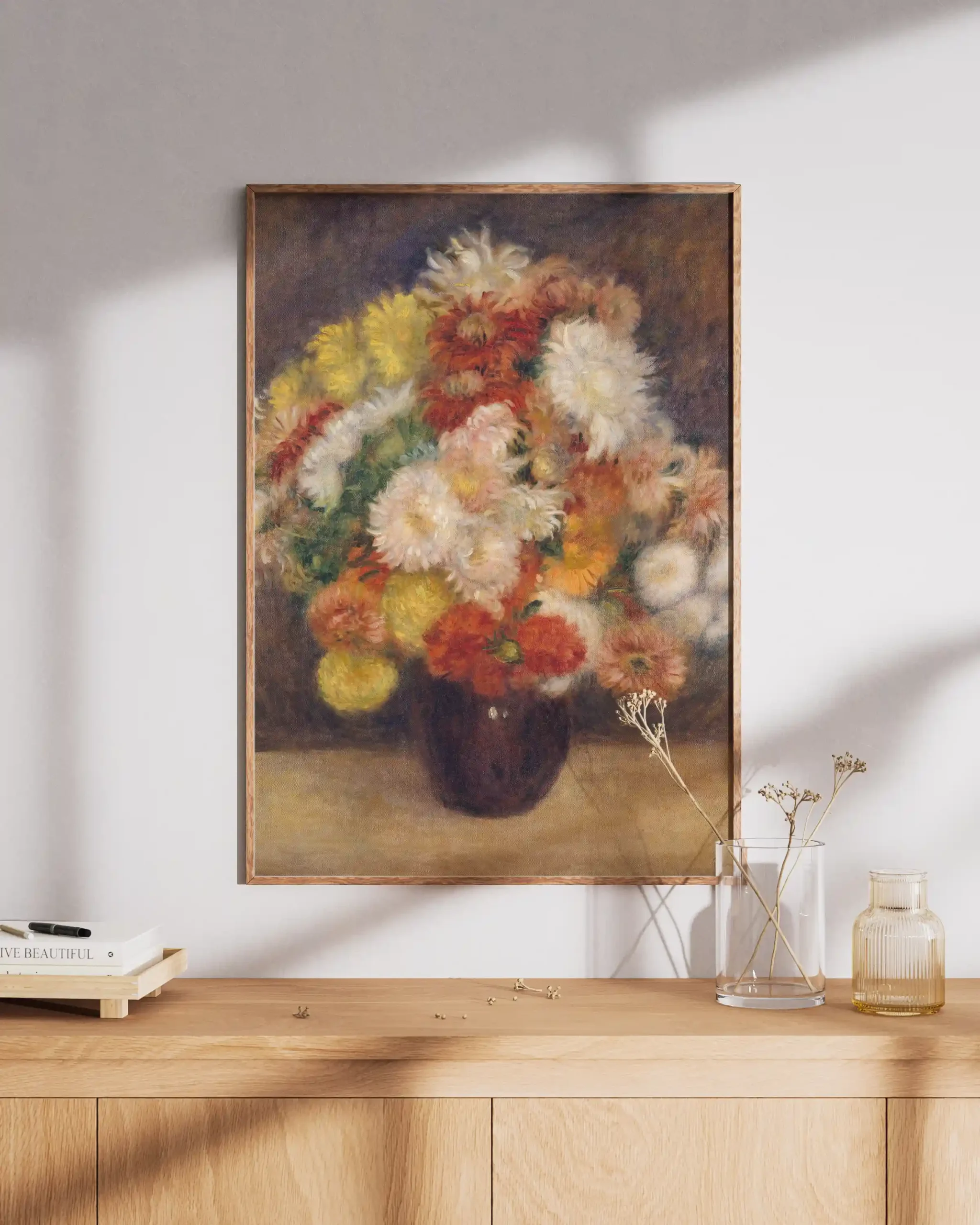 Pierre Auguste Renoir's Bouquet of Chrysanthemums - Image 2