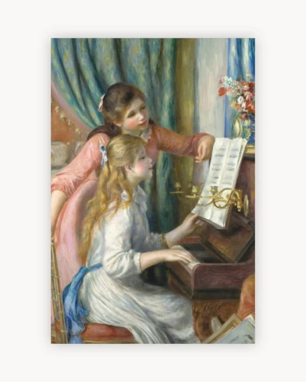 Pierre-Auguste Renoir's Two Young Girls at the Piano