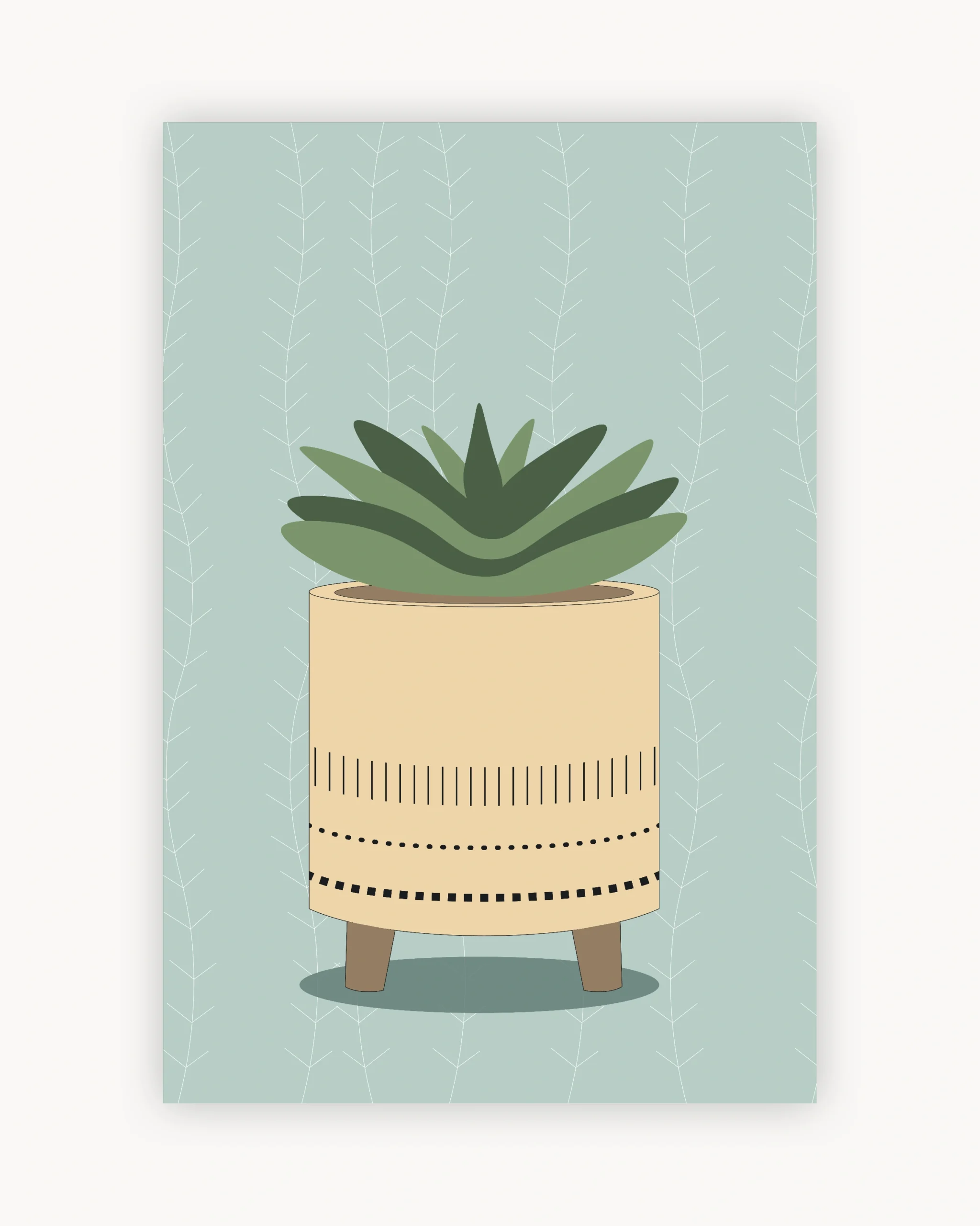 Potted Succulent