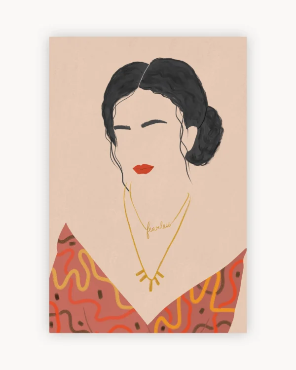 Red Lips Portrait
