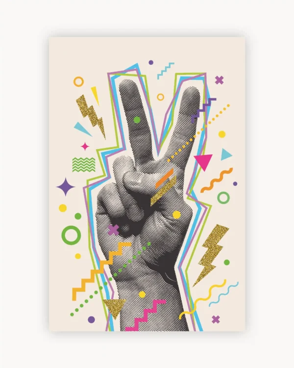 Retro Peace Sign