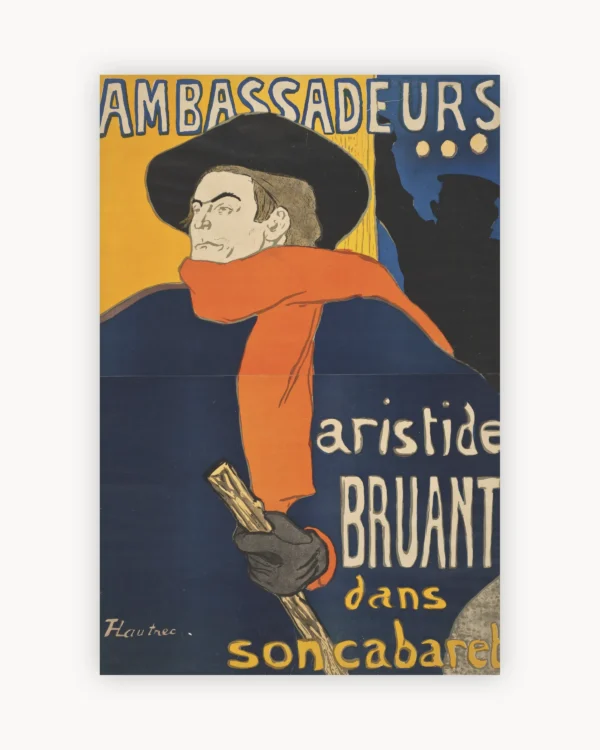 Toulouse Lautrec's Ambassadeurs Aristide Bruant