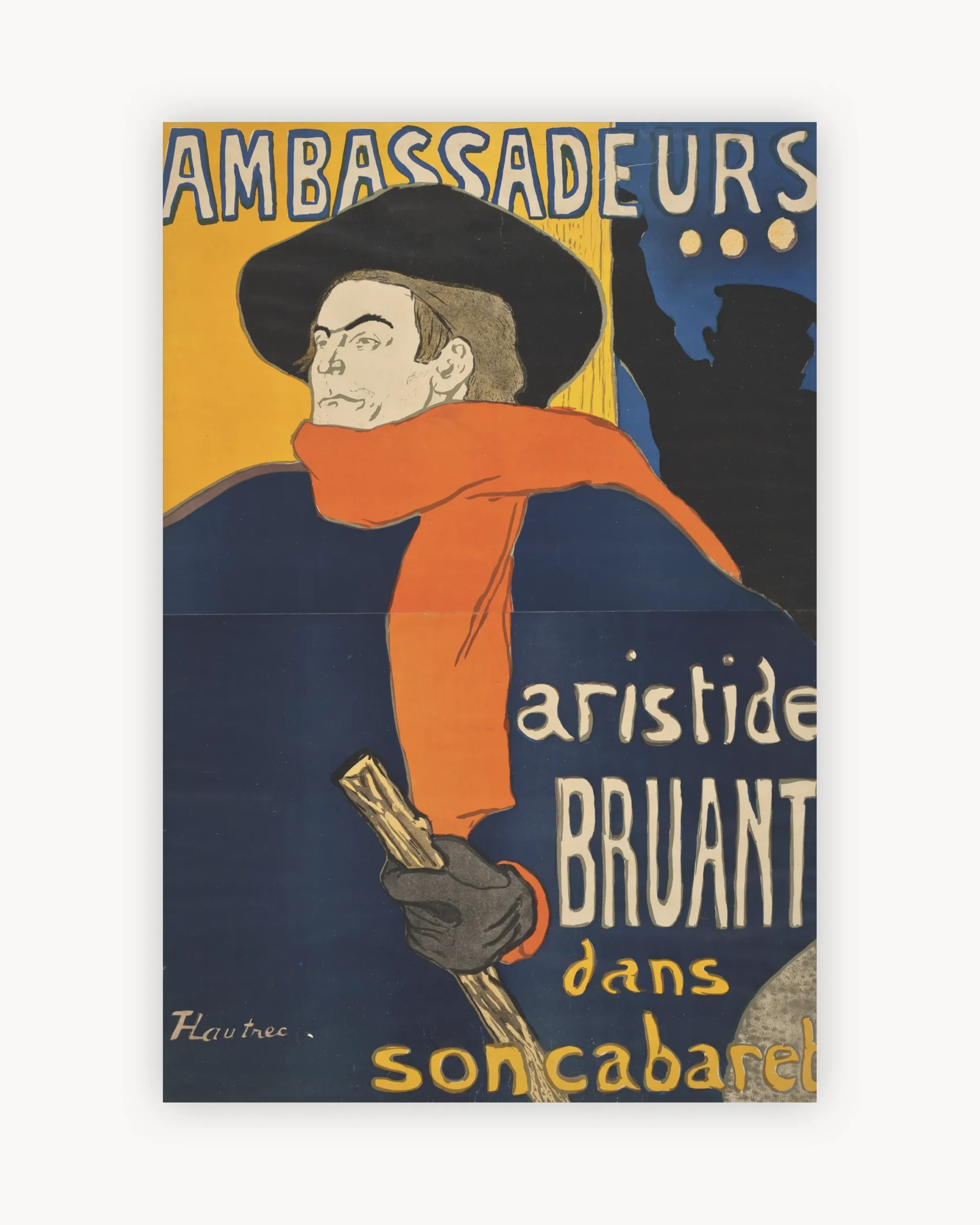 Toulouse Lautrec's Ambassadeurs Aristide Bruant