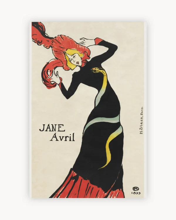 Toulouse Lautrec's Jane Avril