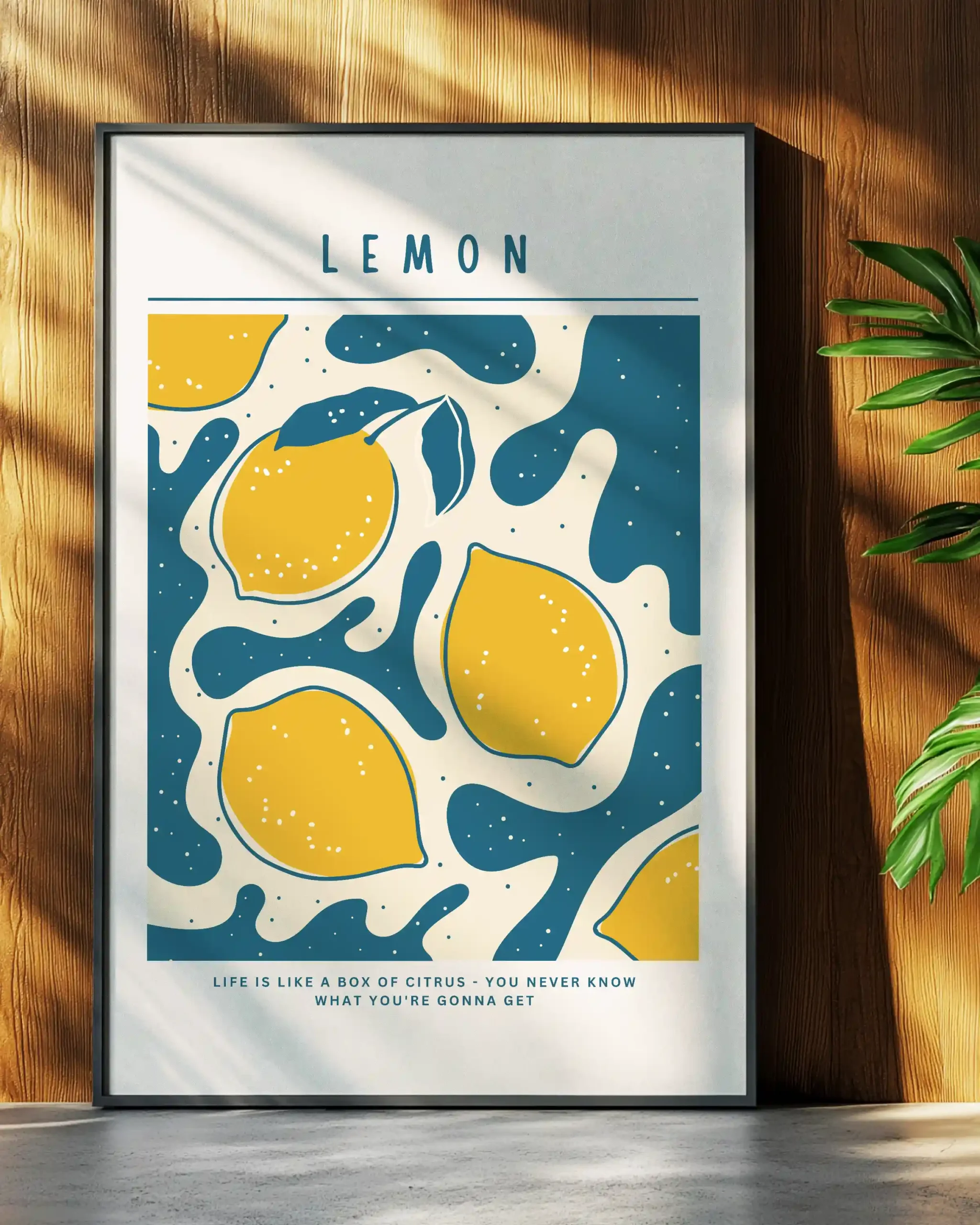 Vibrant Lemon Waves - Image 3
