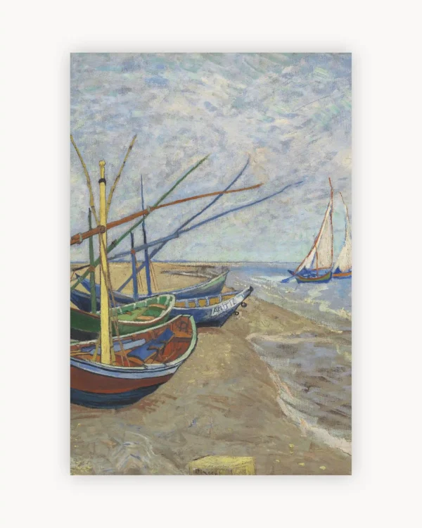 Vincent van Gogh's Fishing Boats