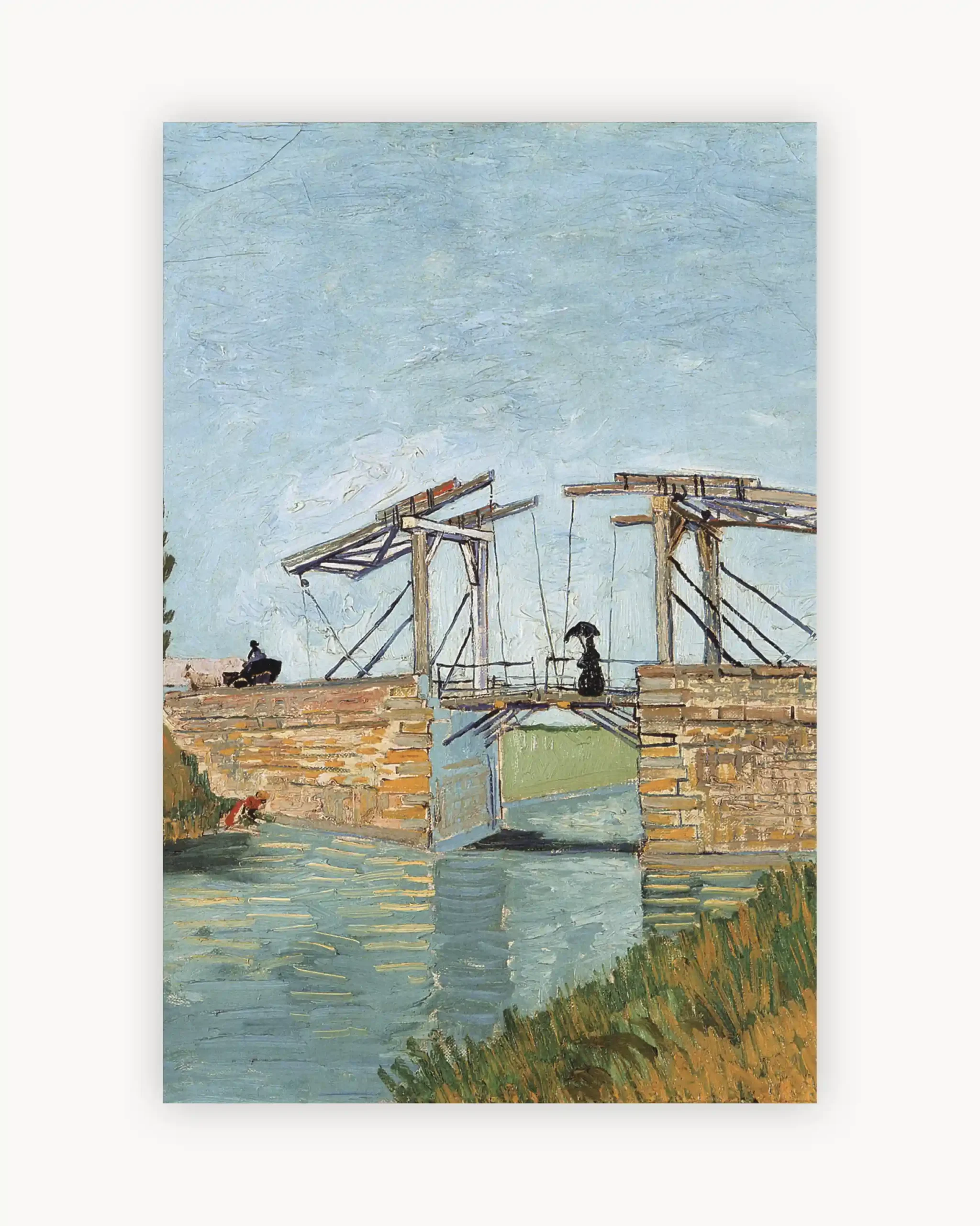Vincent van Gogh's Langlois Bridge at Arles