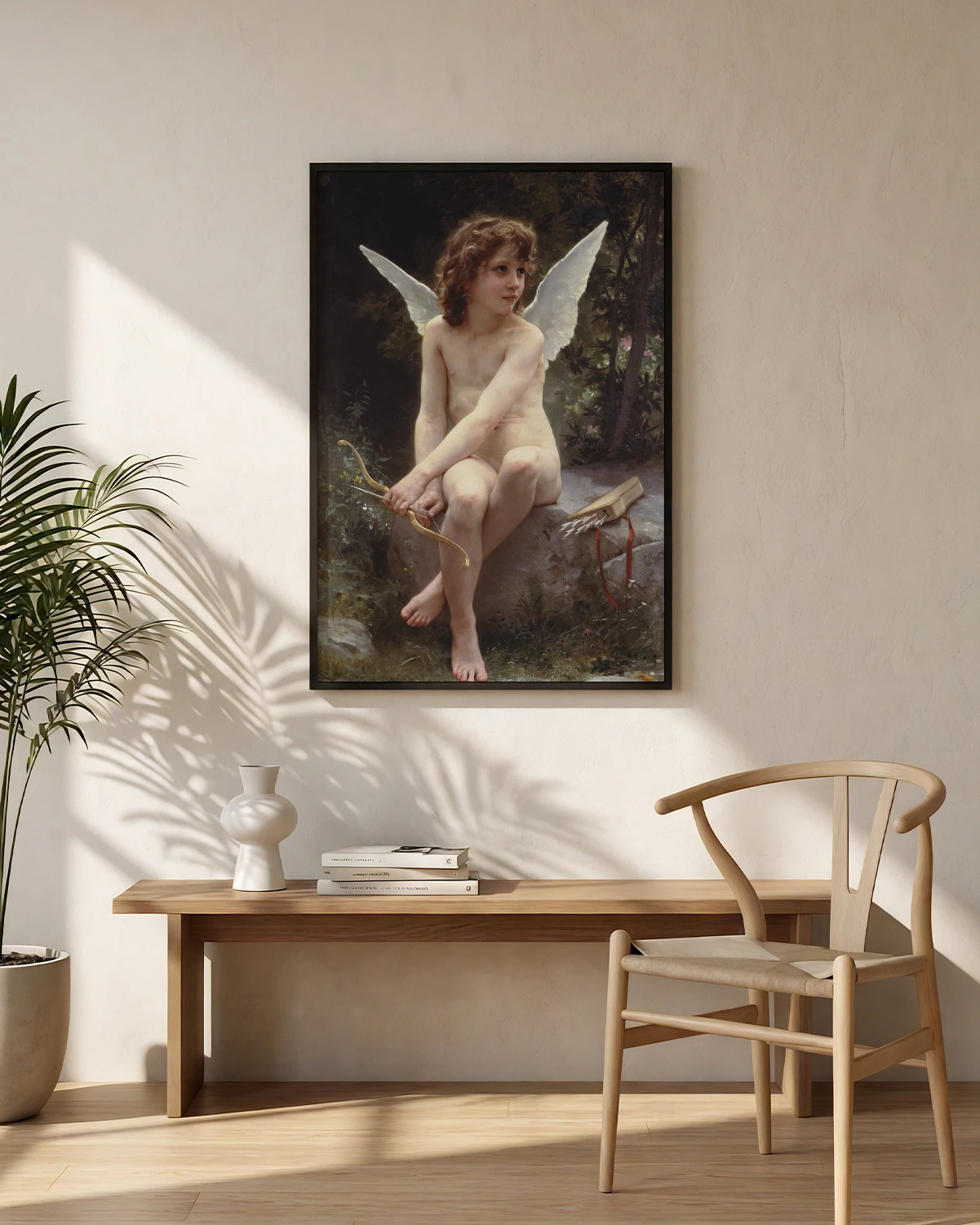 William-Adolphe Bouguereau's Cupid on the lookout - Image 2