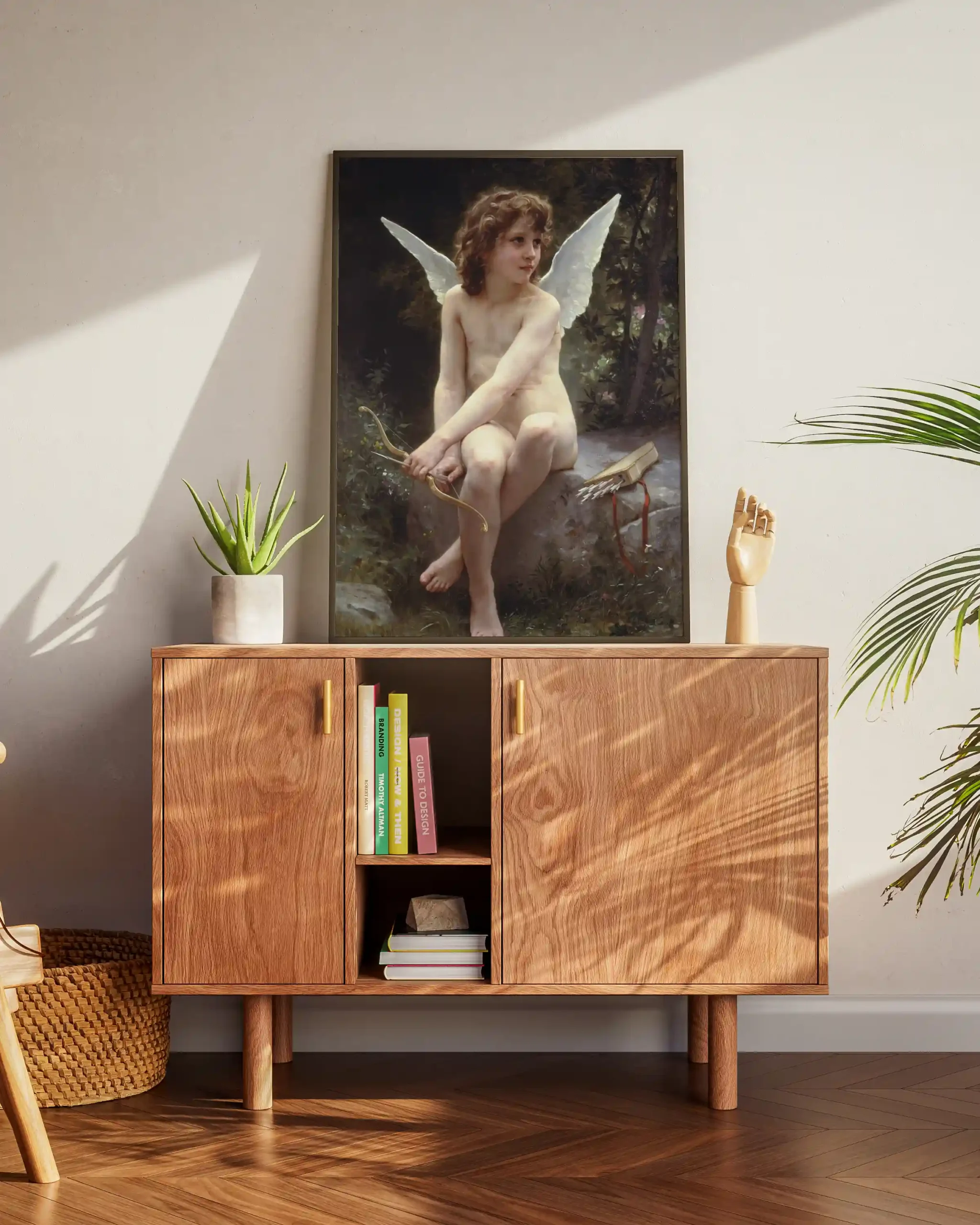 William-Adolphe Bouguereau's Cupid on the lookout - Image 3