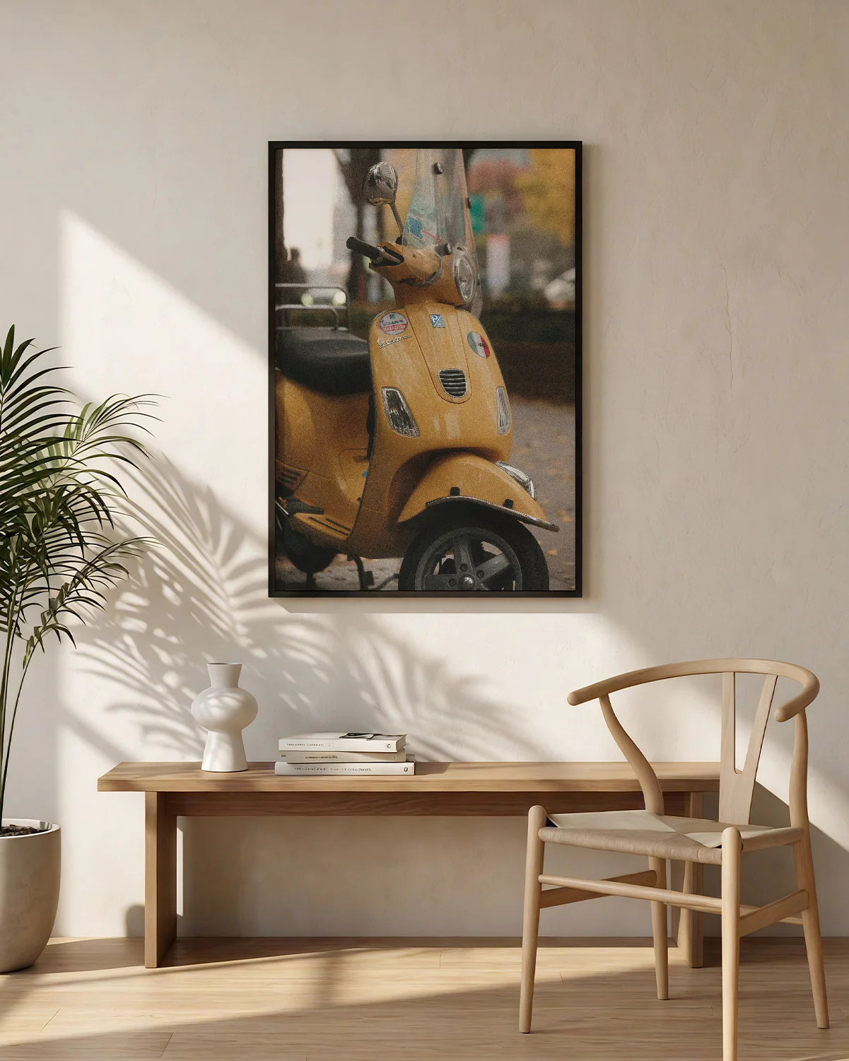 Yellow Vespa - Image 3