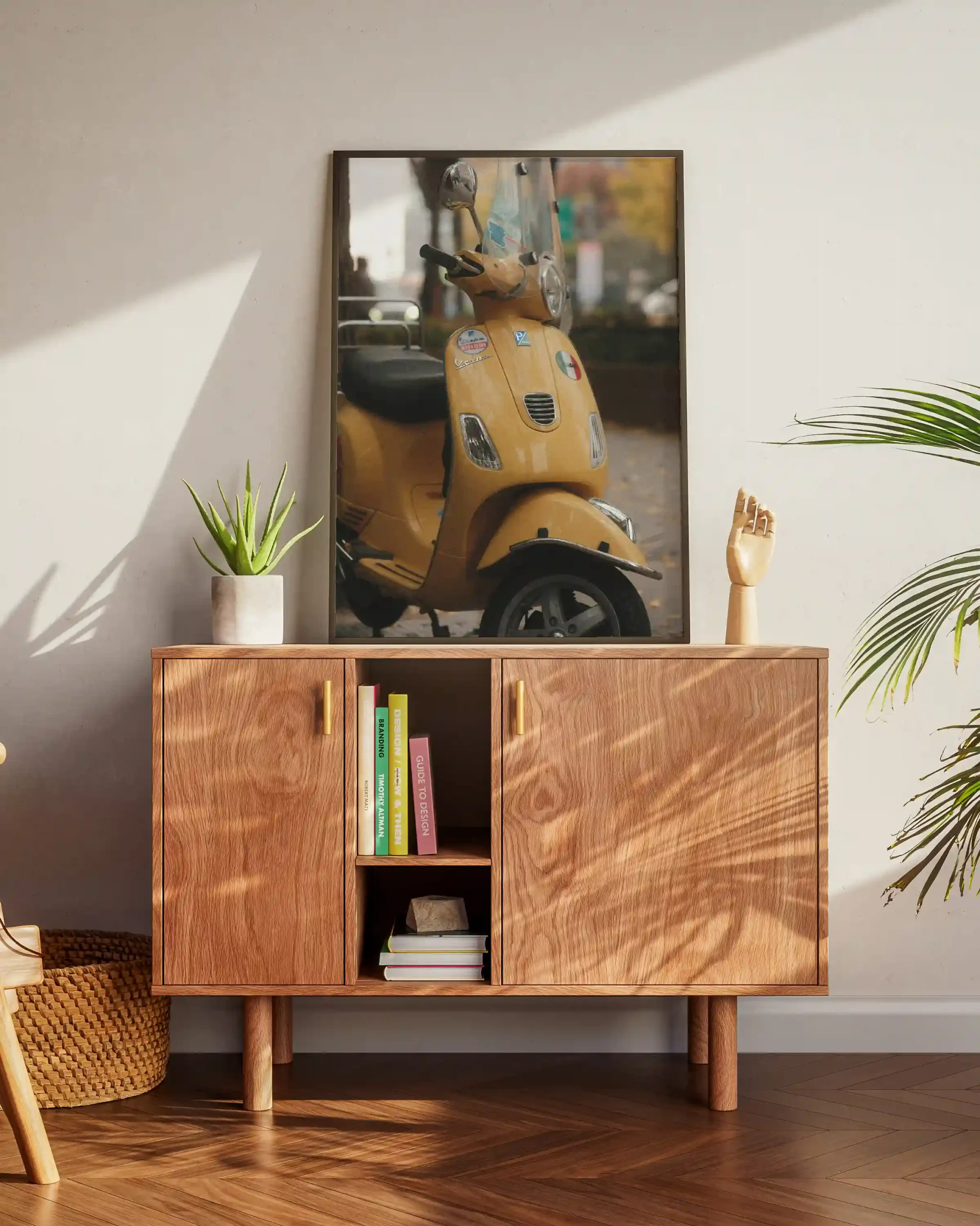 Yellow Vespa - Image 2