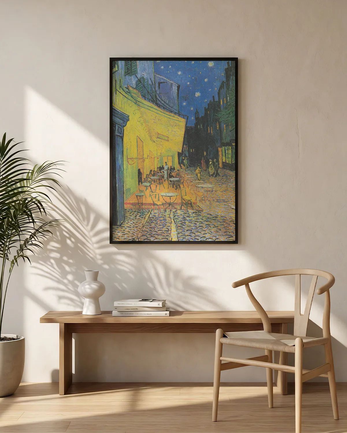 Vincent van Gogh's Café Terrace at Night - Image 2
