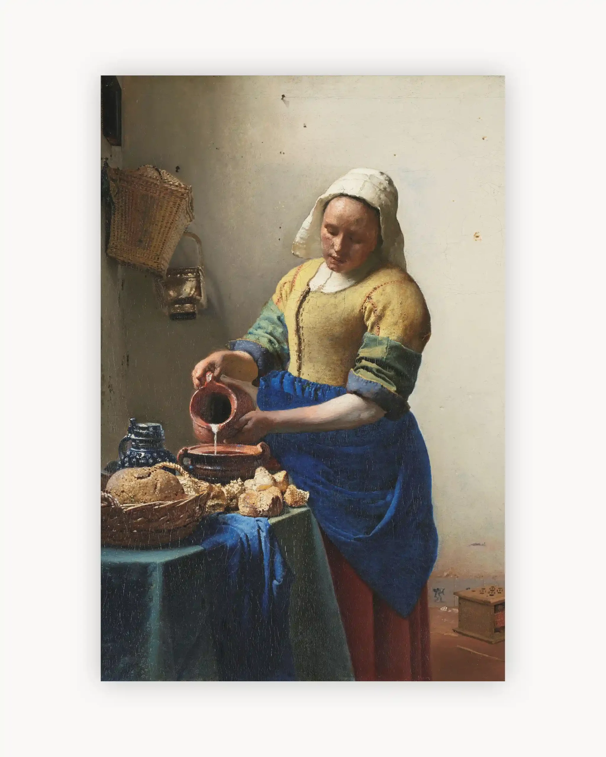 Johannes Vermeer’s The Milkmaid